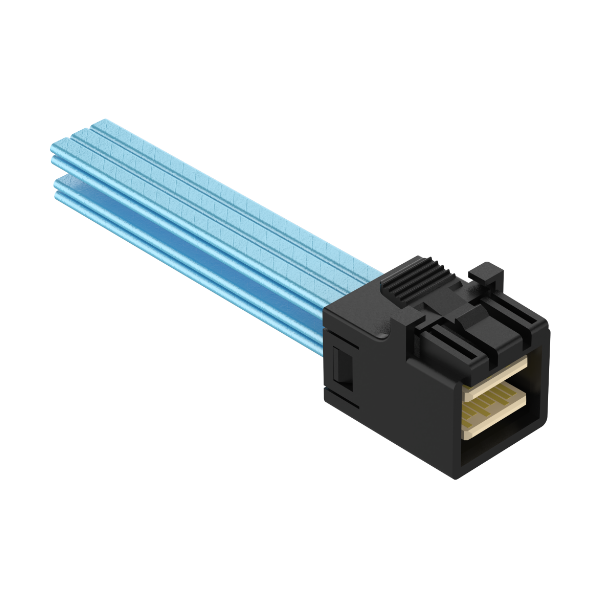 Int. mini SAS HD 4i 36Pos STR Cable / SFF-8643 / SAS 3.0 12Gbps 1